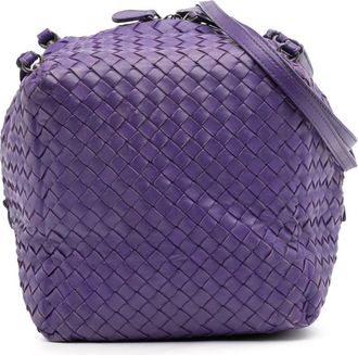Bottega Veneta Pre-owned Bottega Veneta Nappa Intrecciato Cube Crossbody Ladies B01089998Z
