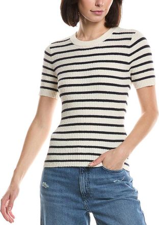 Frame Denim Frame The Striped Knit T-Shirt