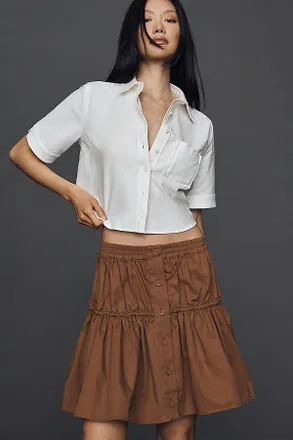 Maeve Buttondown Skirt