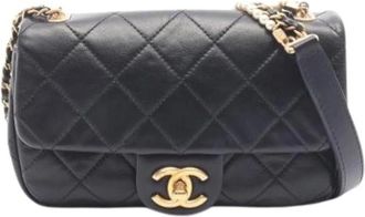 Chanel Borsa a tracolla vintage Pre-owned - - Pre-owned - Donna - Nero - ONE SIZE