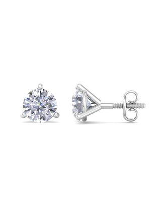 SuperJeweler Superjeweler 14K 1.50 Ct. Tw. Lab-Grown Diamond Earrings