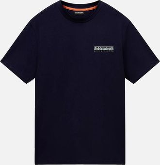 Napapijri Mens Napapijri S Dati T-Shirt Navy - Black - Size: 38