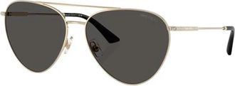 Jimmy Choo London Jc 4002B Zonnebril - Dames - Zonnebrillen - Zwart - 60 MM - Accessoires