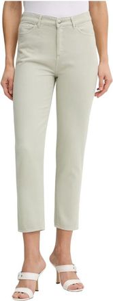 A|X Armani Exchange Cropped Jeans - Dames - Cropped Jeans - Groen - W29 - Katoen - Jeans