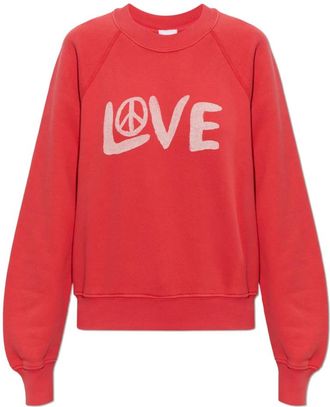 Re/Done Sweatshirts - Dames - Sweatshirts - Rood - XS - Hoodies & sweatvesten