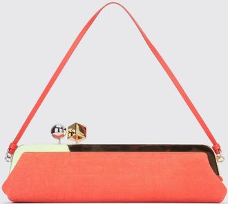 Jacquemus Clutch Salon in pelle scamosciata a fantasia cocco Jacquemus