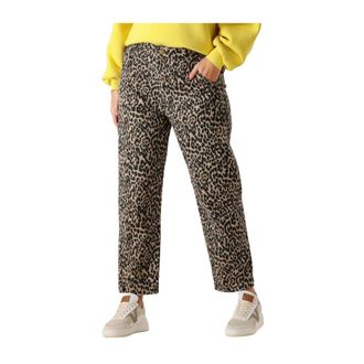 Summum Dames, Jeans, Beige, Maat: XS