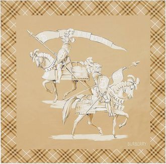 Burberry Foulard in seta - BURBERRY - gender_Woman