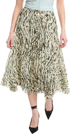Anne Klein Pull On Pleated Skirt