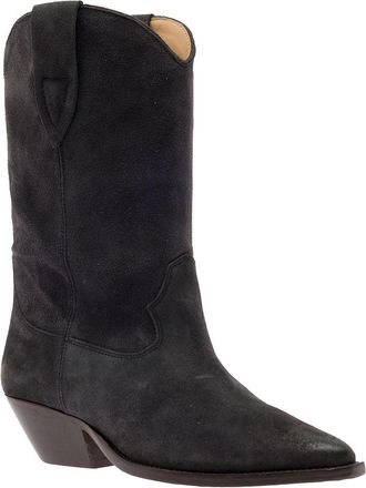 Isabel Marant Womens Ankle Boots Duerto-Gz Leather Black