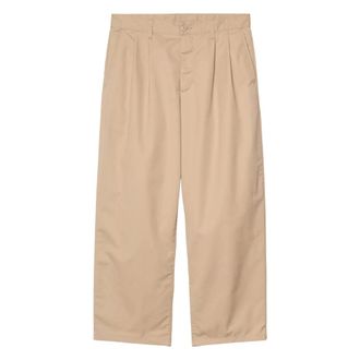 Carhartt Work in Progress Carhartt Wip, Straight Trousers, male, Beige, Size: W31 Evan Pant