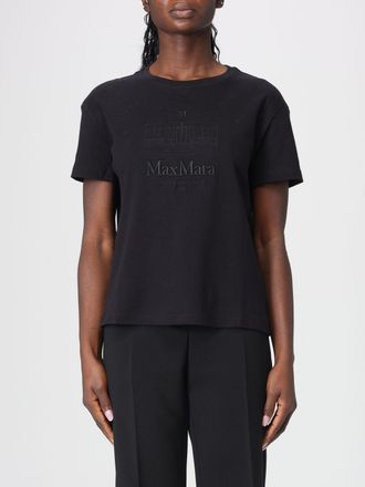Max Mara T-shirts in cotone con logo s Max Mara