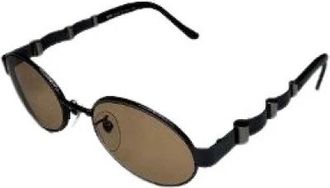 Fendi Pre-owned Metalen Zonnebril - Dames - Vintage Accessoires - Bruin - ONE Size - Vintage