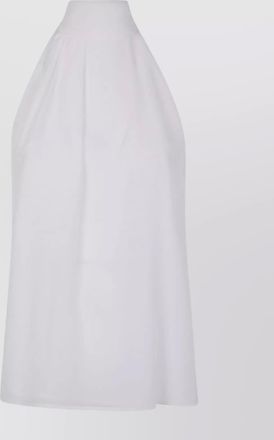 Max Mara draped halterneck sleeveless top