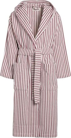 Tekla Robes, male, Multicolor, Size: L Hooded Bathrobe Stripes