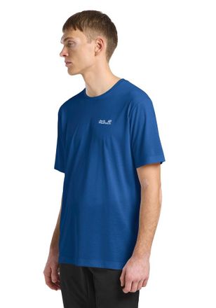 Jack Wolfskin Funktionsshirt JACK WOLFSKIN VONNAN S/S T M, Herren, Gr. XL (54/56), blau orchid, Obermaterial: 100% Polyester, Shirts Funktionsshirt