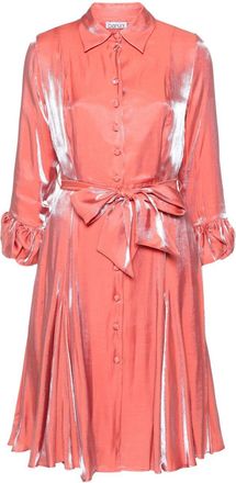 Baruni Carina midi dress - women - Rayon/Polyester/Rayon - L - Pink