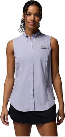 Columbia Tamiamitm Womens Sleeveless Shirt Womens Sleeveless Twilight : 2XL, Polyester