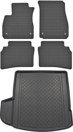 OEM Opel Insignia B Kombi Desde 07.2017 Set - Alfombrillas De Goma Para Coche + Alfombrilla Para Maletero