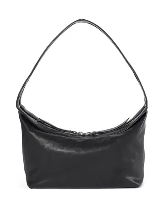 Ann Demeulemeester Lusi grained leather shoulder bag - women - Lamb Skin - OS - Black