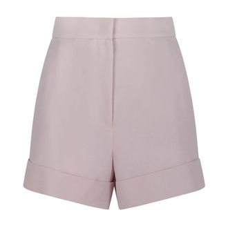 Max Mara Mxmcelebre Shorts - Dames - Bermuda - Roze - 3XS - Wol - Korte Broeken