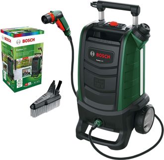 Bosch Hidrolimpiadora De Exteriores A Bater&iacute;a Fontus 18v (sin Bater&iacute;a, Sistema De 18 V, 4 Accesorios) - Bosch