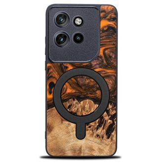 OEM Funda Bewood Unique Para Motorola Edge 50 Neo - Naranja Con Magsafe
