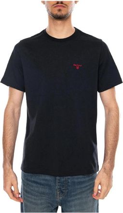 Barbour Essential Sports T-shirt - Heren - T-shirts - Blauw - S - Katoen - Tops