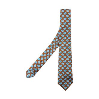 Kiton Ties, male, Brown, Size: ONE SIZE Cravatta