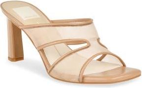 Dolce Vita Gitel Slide Sandal in Light Tan Mesh at Nordstrom Rack, Size 7.5