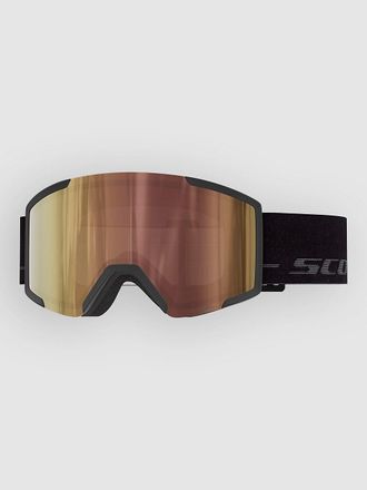 Scott Shield LS Mountain Black/Fog Grey Goggle schwarz