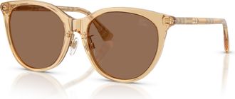 Burberry Brown Cat Eye Ladies Sunglasses BE4464D 416773 56