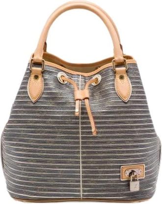 Louis Vuitton Pre-owned Eden Neo Bucket Bag - Dames - Vintage Tas - Grijs - ONE Size - Vintage
