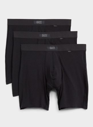 Saxx Mens 6 cotton boxer briefs 24SEVEN COTTON 3-pack