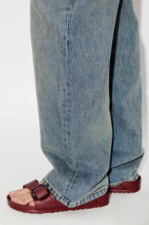 Birkenstock Arizona Big Buckle EVA Slides, Womens, Burgundy