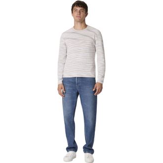 Missoni Ribbed Crew-neck Flamed Cotton Pullover in Multicoloured at Nordstrom, Size 54 It