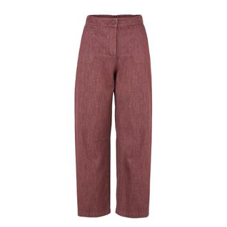 Bomboogie Pantaloni a sigaretta - - Trousers - Donna - Rosso - S
