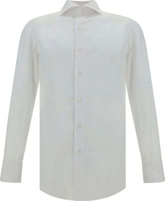 Finamore Camicia con bottoni - Bianco