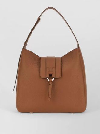 Hogan h-hobo leather shoulder bag