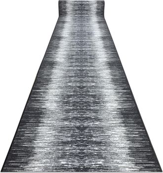 RugsX Rugsx - Alfombra De Pasillo Con Refuerzo De Goma Toltec Gris 100 Cm Grey 100x1100 Cm