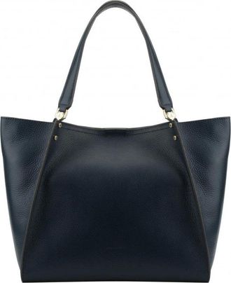 Pourchet Hebdo Tote - Dames - Shoppers - Blauw - ONE Size - Leer - Tassen