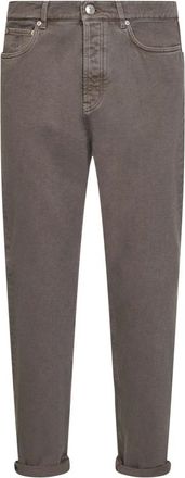 Brunello Cucinelli Hombre, Vaqueros, Marr&oacute;n, Talla: XL