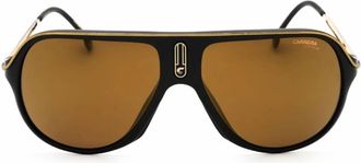 Carrera Brown Pilot Unisex Sunglasses SAFARI65/N 2M2 62