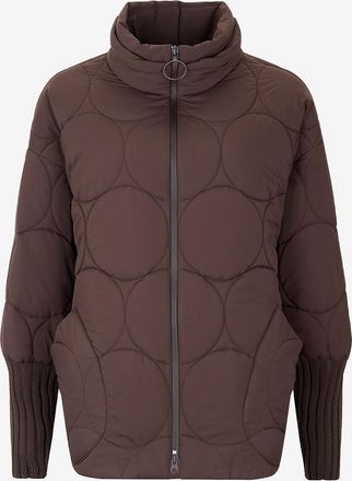 Akris Gesteppte Kurze Daunenjacke mit Stehkragen