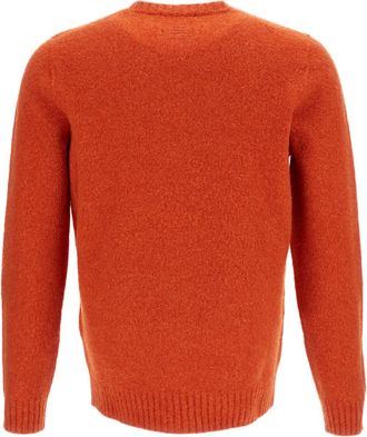 Drumohr Crewneck Raglan Sweater in Vibrant Jersey-Knit Wool