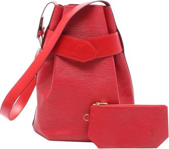 Louis Vuitton Borsa a secchiello Sac D Epaule PM 1996 - Rosso