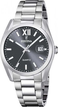 Festina Womens F20707-3 Classic Watch - Silver - One Size