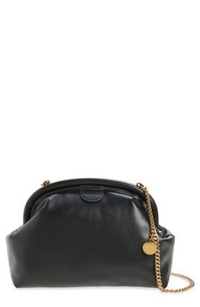 Stella McCartney Falabella Padded Soft Clutch in Black at Nordstrom
