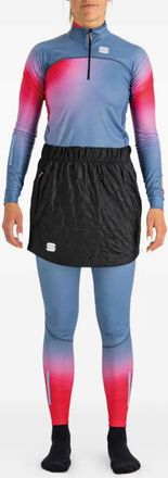 Sportful quilted-pattern skirt - Black