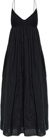 Matteau Voluminous Bralette Dress 0 - Dames - Maxi kleedjes - Zwart - XL - Katoen - Kleedjes